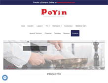 Tablet Screenshot of poyin.com.ar